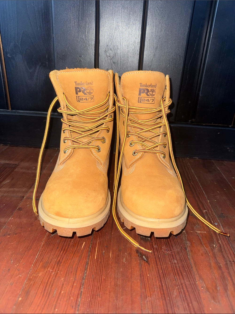 Timberland PRO Women's Wheat Tan Work Steel Toe Boots